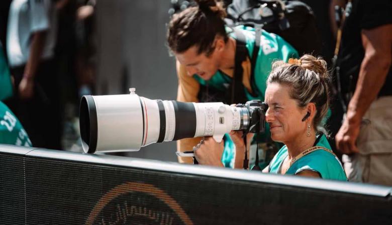 Flor Arroyos: “Los fotoperiodistas soñamos con el festejo del gol”