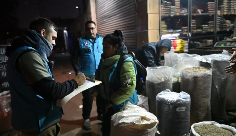 La Ciudad desalojó manteros y liberó las veredas en la zona de Liniers