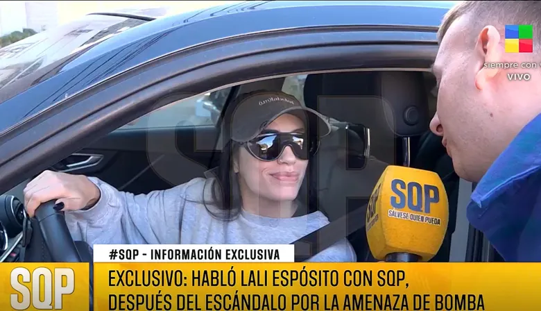 Lali habló de la amenaza de bomba que sufrió en San Juan