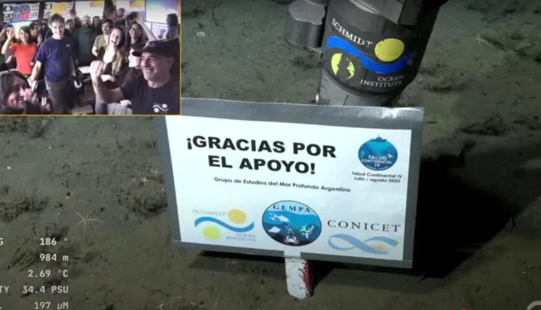 Final emotivo para la histórica expedición del Conicet en Mar del Plata
