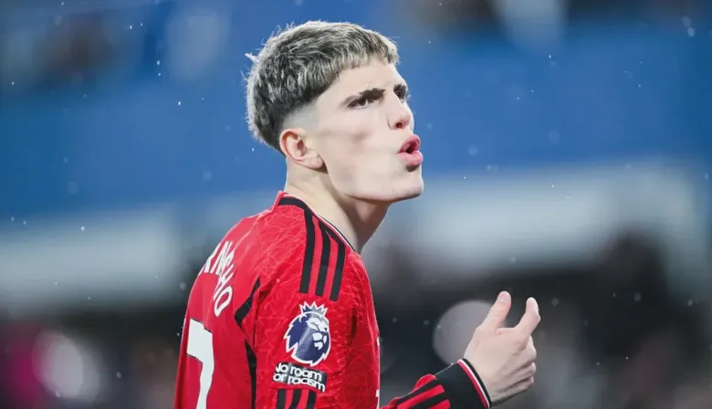 Garnacho, en pie de guerra con el Manchester: “Me venden al Chelsea o no juego”