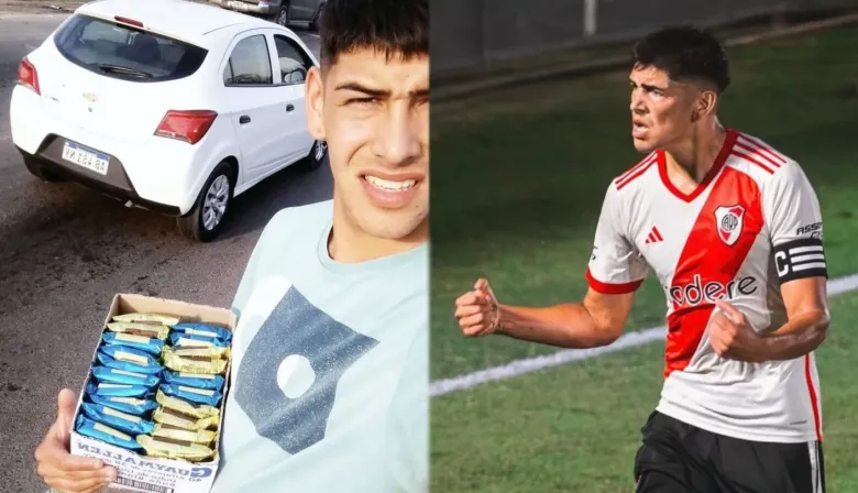 Lautaro Rivero: de vender alfajores a brillar en River