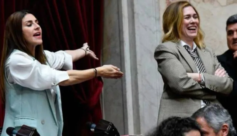 Se filtró un chat entre Lilia Lemoine y Martín Menem en plena sesión: burlas a Pagano y críticas a Santi Caputo