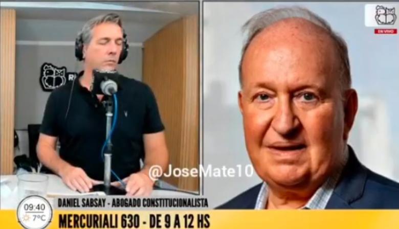 Sabsay expresó su decepción con Milei y fue interrumpido en Radio Rivadavia
