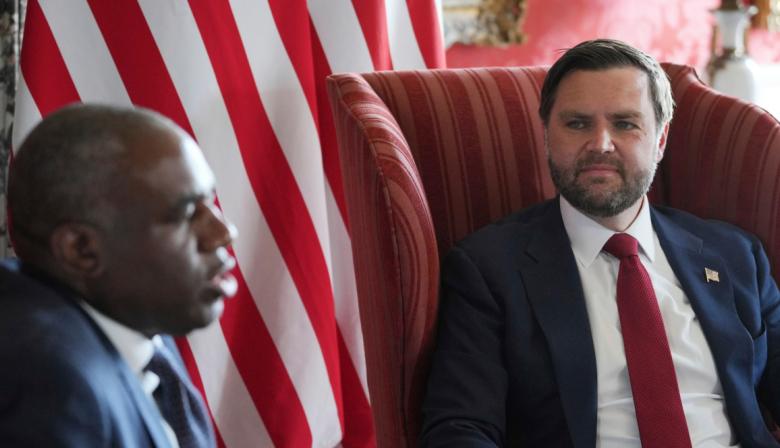 J. D. Vance en Reino Unido: su firme postura sobre Palestina