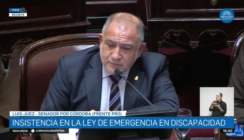 "Gracias": Luis Juez sorprendió, se emocionó y volvió a enfurecer a los libertarios