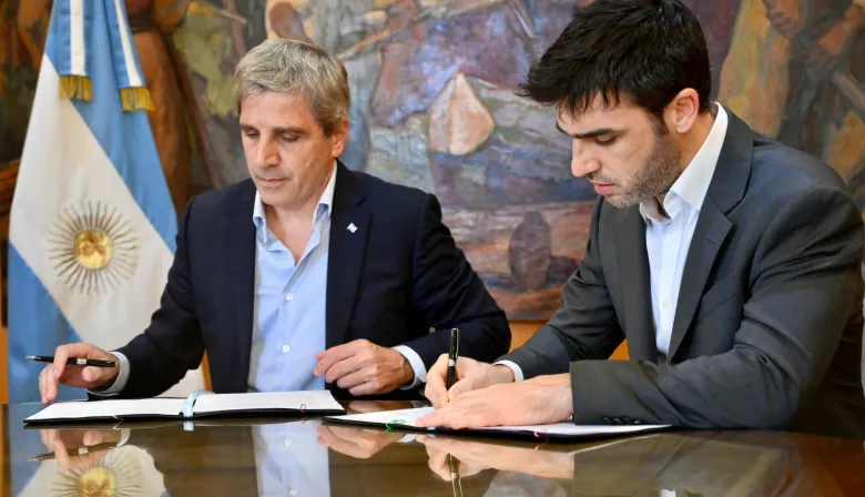 Foto clave de Caputo y Nacho Torres en medio de la autocrítica del Gobierno