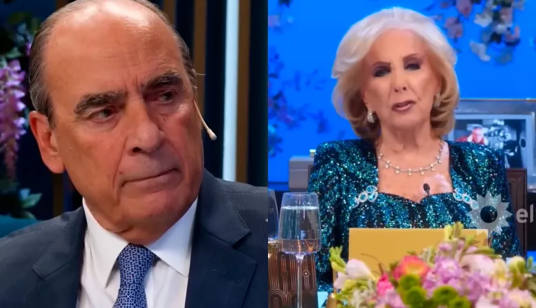 La advertencia de Mirtha Legrand a Guillermo Francos