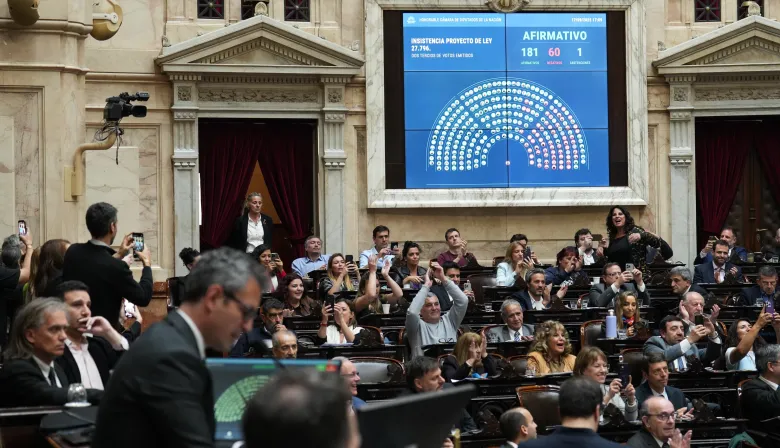Diputados volteó el veto de Milei al Garrahan y las universidades: el momento de la votación