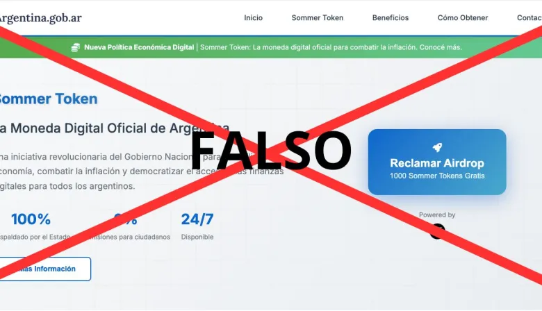 Hospital Sommer y la falsa criptomoneda: ¿qué dice el Gobierno?