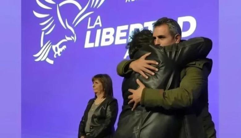 En medio de la polémica, Milei abrazó a Martín Menem y lo mostró en redes