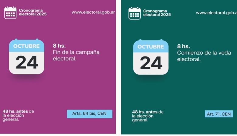 Comenzó la veda electoral: qué se puede hacer y qué no