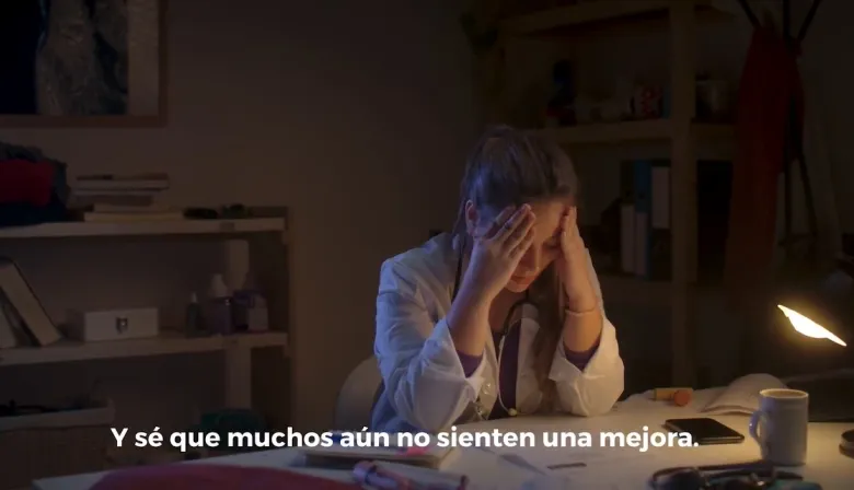 El giro de Milei en el último spot: "Sé que muchos no sienten una mejora"