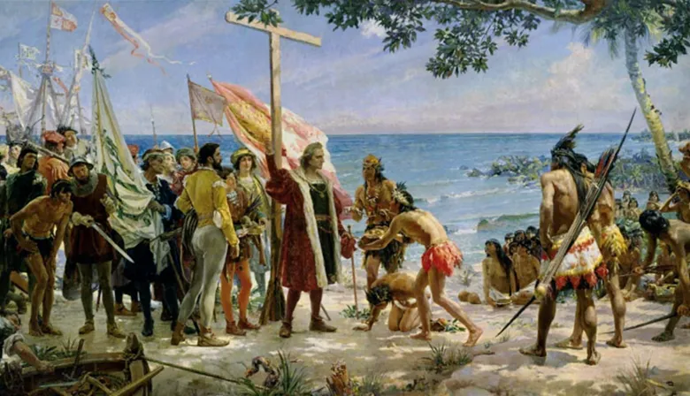 El Gobierno difundió un video que ensalza a Colón y su “proceso de civilización”