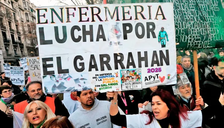 Ruidazo en Olivos: ¿qué exigen los trabajadores del Garrahan?