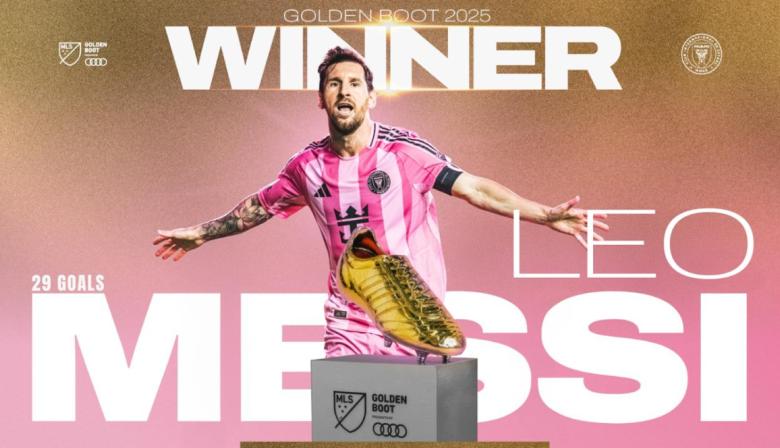 Messi, rey de la MLS: ganó la Bota de Oro y fue récord en asistencias