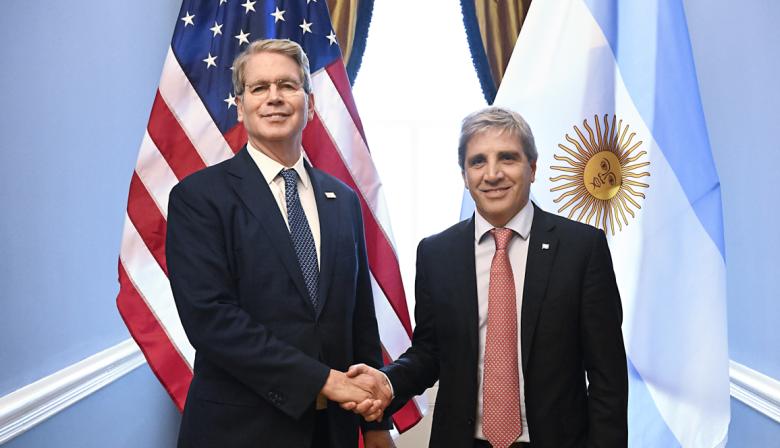 El Tesoro de Estados Unidos intervino en el mercado argentino