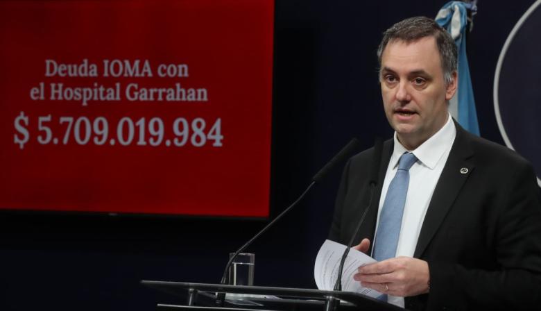 Adorni resaltó el apoyo de EE.UU. y anunció beneficios para jubilados