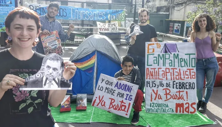 Adorni ironizó sobre un “Campamento Anticapitalista” en la UBA: “Ojalá recauden mucho”