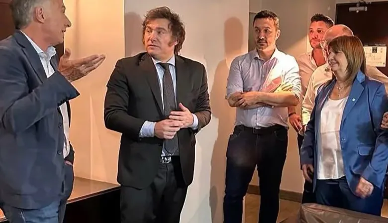 Milei agradeció a Bullrich y Petri y respaldó sus nuevos roles legislativos