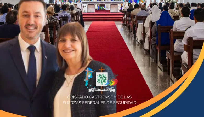 La polémica misa en agradecimiento a Bullrich y Petri del Obispado Castrense