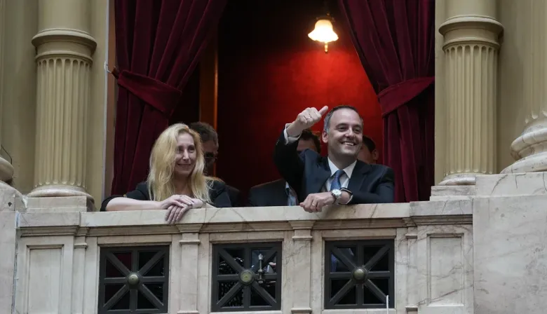 Karina Milei y Adorni acompañaron la jura de Bullrich sin invitación formal