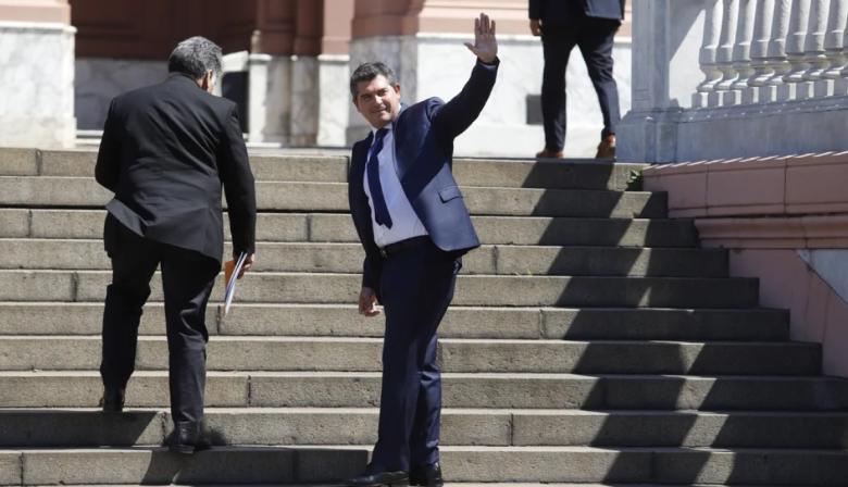 Santilli recibió a Orrego y pidió coordinación con los gobernadores