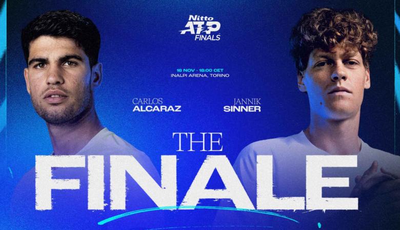 Alcaraz y Sinner definen el título en las Nitto ATP Finals 2025