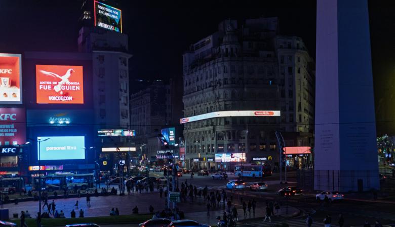 'Voicot' y una nueva campaña en el Obelisco que cuestiona el consumo de animales