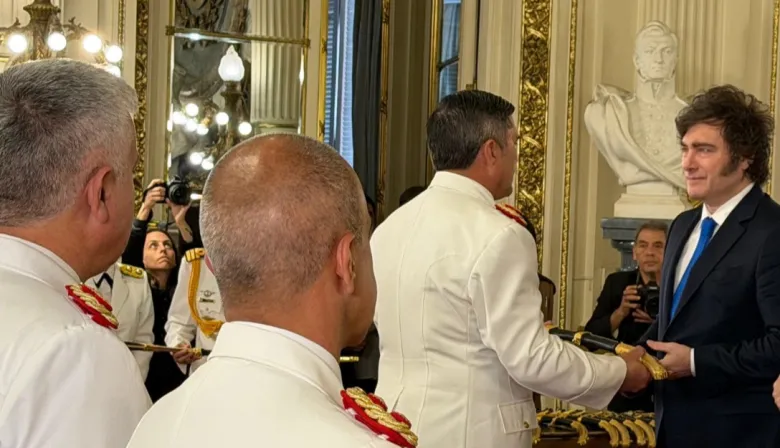 Milei preside la ceremonia de ascenso en seguridad: qué significa para Monteoliva