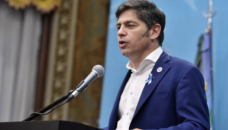 Kicillof mostró músculo político para reclamar la aprobación del endeudamiento