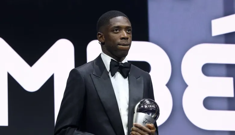 Ousmane Dembélé y Aitana Bonmatí ganaron el premio The Best de la FIFA