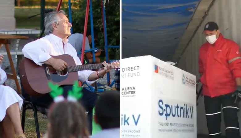 Epopeya con CFK, vacunas y ocaso: Alberto Fernández y sus mensajes de Navidad