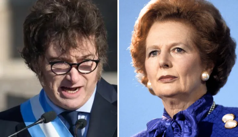 Milei viaja al Reino Unido en 2026: el día que comparó a Thatcher con Mbappé