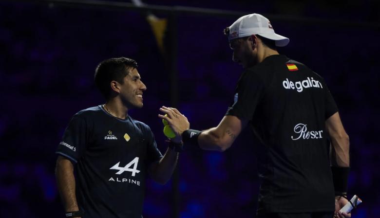 Pádel: Galán y Chingotto se toman revancha y avanzan a semis en Barcelona