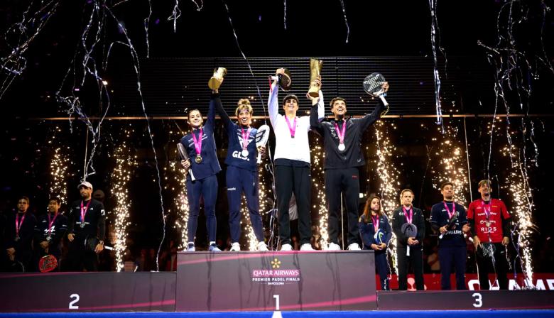 Barcelona despidió la temporada de pádel con unas Tour Finals históricas