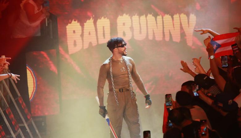 El increíble año de Bad Bunny en números