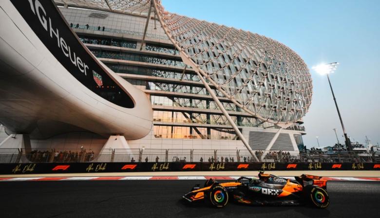 Primer día en Abu Dhabi: Norris manda y Verstappen persigue la épica