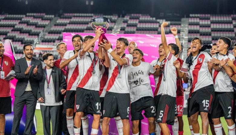 River se consagró campeón de la Messi Cup en Miami