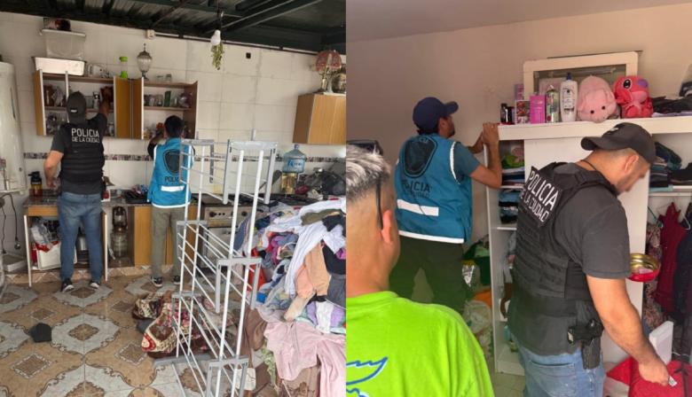 CABA: allanan dos domicilios por "cuento del tío" y hallan 15 celulares y más pruebas