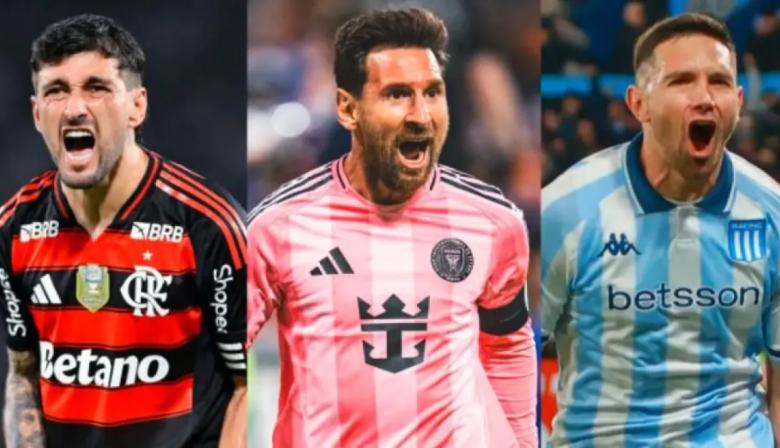 De Arrascaeta, Messi y Maravilla Martínez, ternados al Rey de América 2025