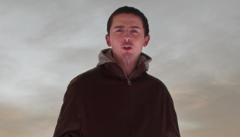 Timothée Chalamet se subió a la cima de la Sphere para promocionar Marty Supreme