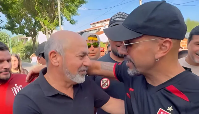 Verón y Secco: el abrazo que descoloca a Milei y LLA en pleno choque con Tapia