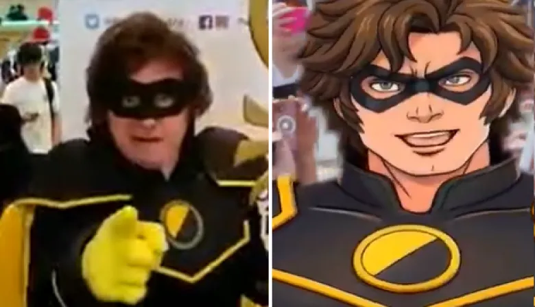 La historia del General Ancap, el personaje que Milei usó para hablarle al planeta