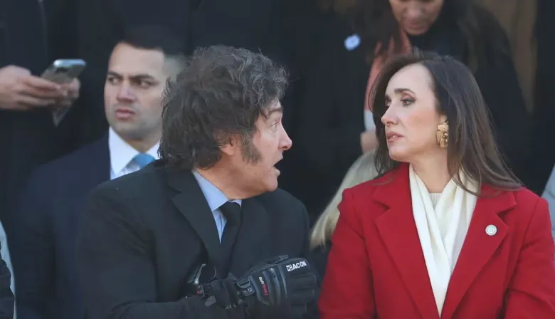 La durísima acusación de Milei a Villarruel por viajar a los incendios en Chubut