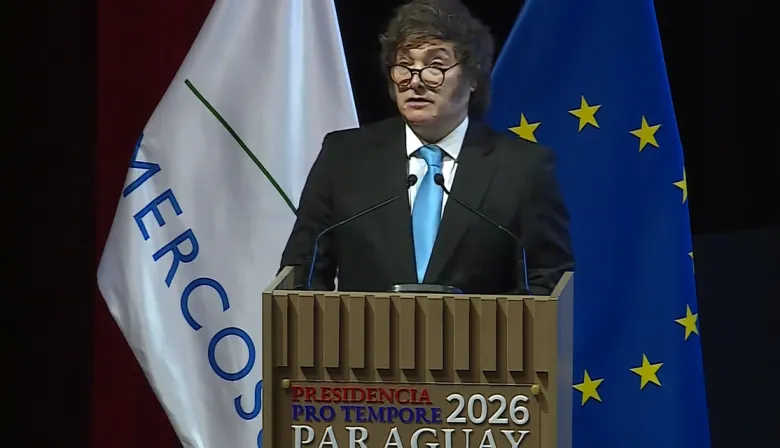 Mercosur-UE y las 10 frases de Milei: advertencia al Congreso y reclamo por Nahuel Gallo
