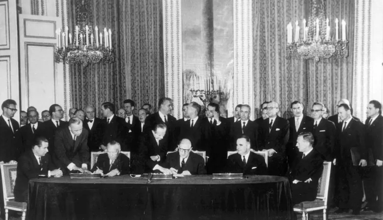 El tratado que selló la paz entre Francia y Alemania tras décadas de guerra