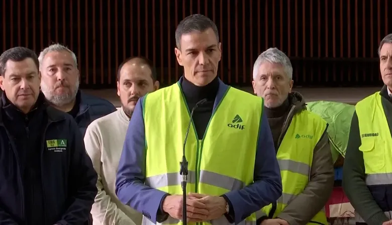 Una falla en la vía apunta al origen del descarrilamiento en Adamuz