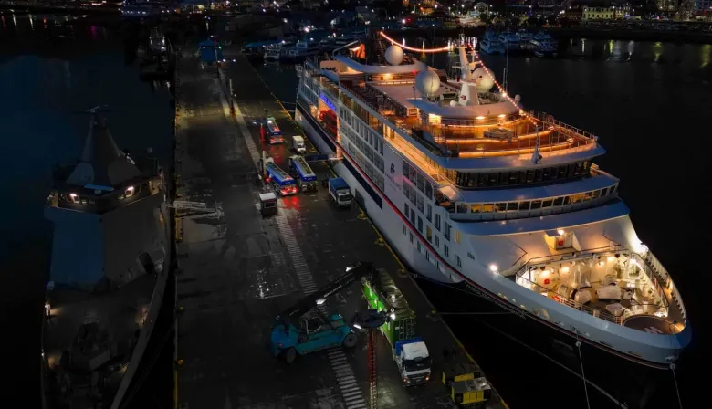 Temporada de cruceros en juego: cómo afectará la intervención al puerto de Ushuaia