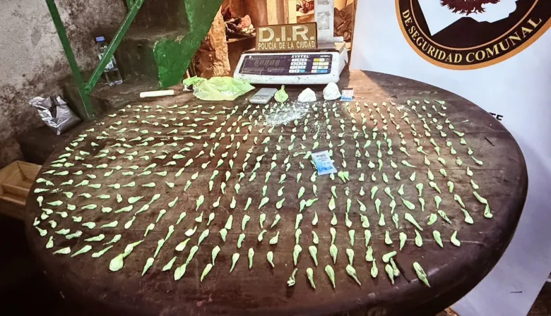 Constitución: más de 600 dosis de cocaína secuestradas en un maxikiosco sin habilitación